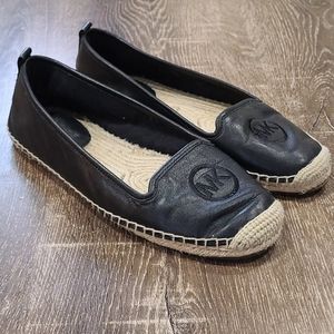 Michael Kors Keli leather espadrillebshoes 7.5